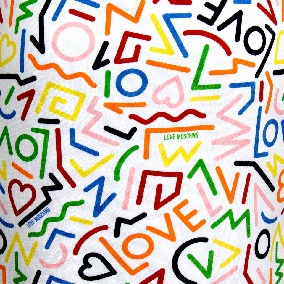 Love Moschino - Heart Print Skirt