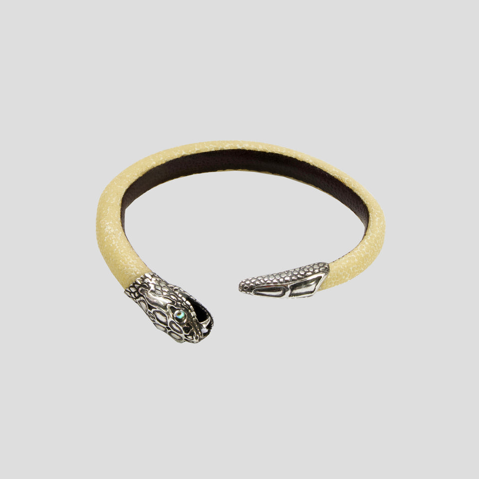 Lou Guerin - Snake Head Bracelet