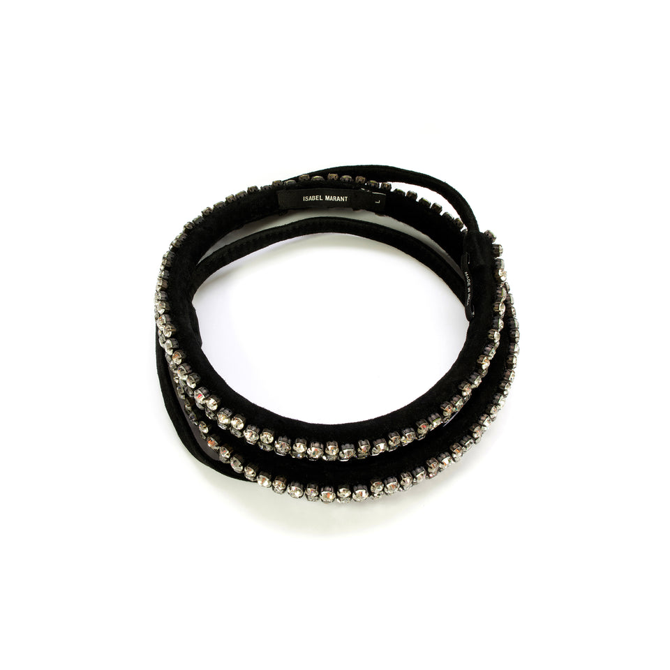 Isabel Marant - Diamante + Black Suede Belt