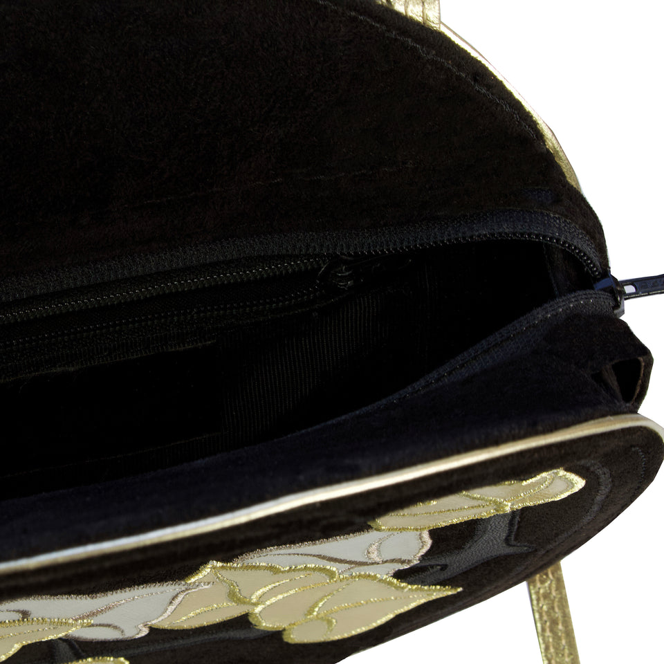 Sara Whyte - Suede Bag - c.1980