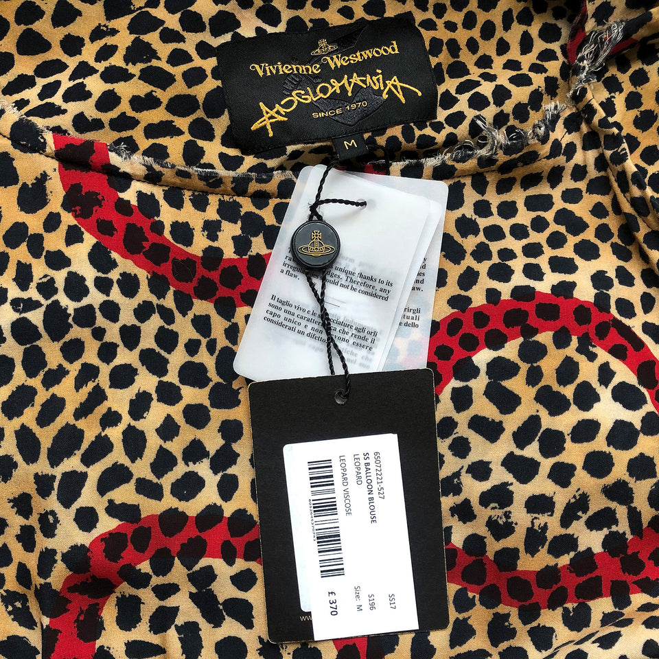 Vivienne Westwood - Leopard ‘Balloon Blouse’