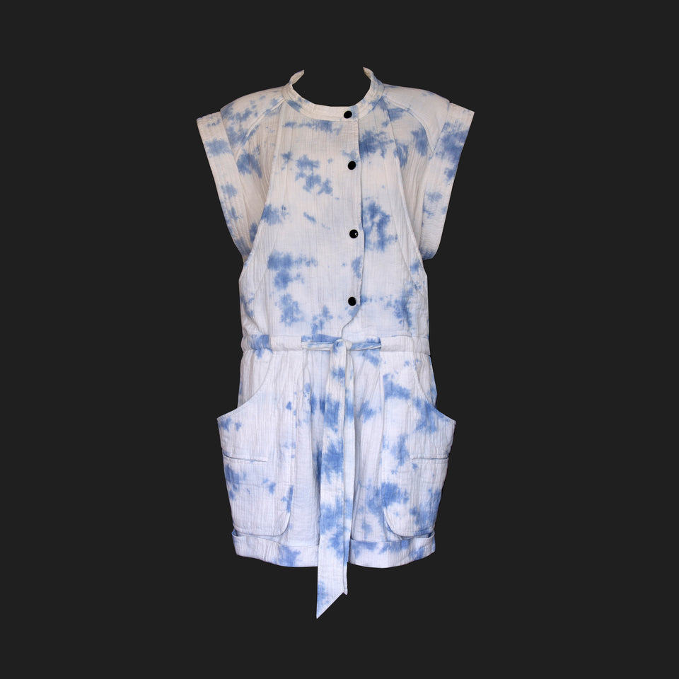 Isabel Marant - Tie Dye - Linen Jumpsuit