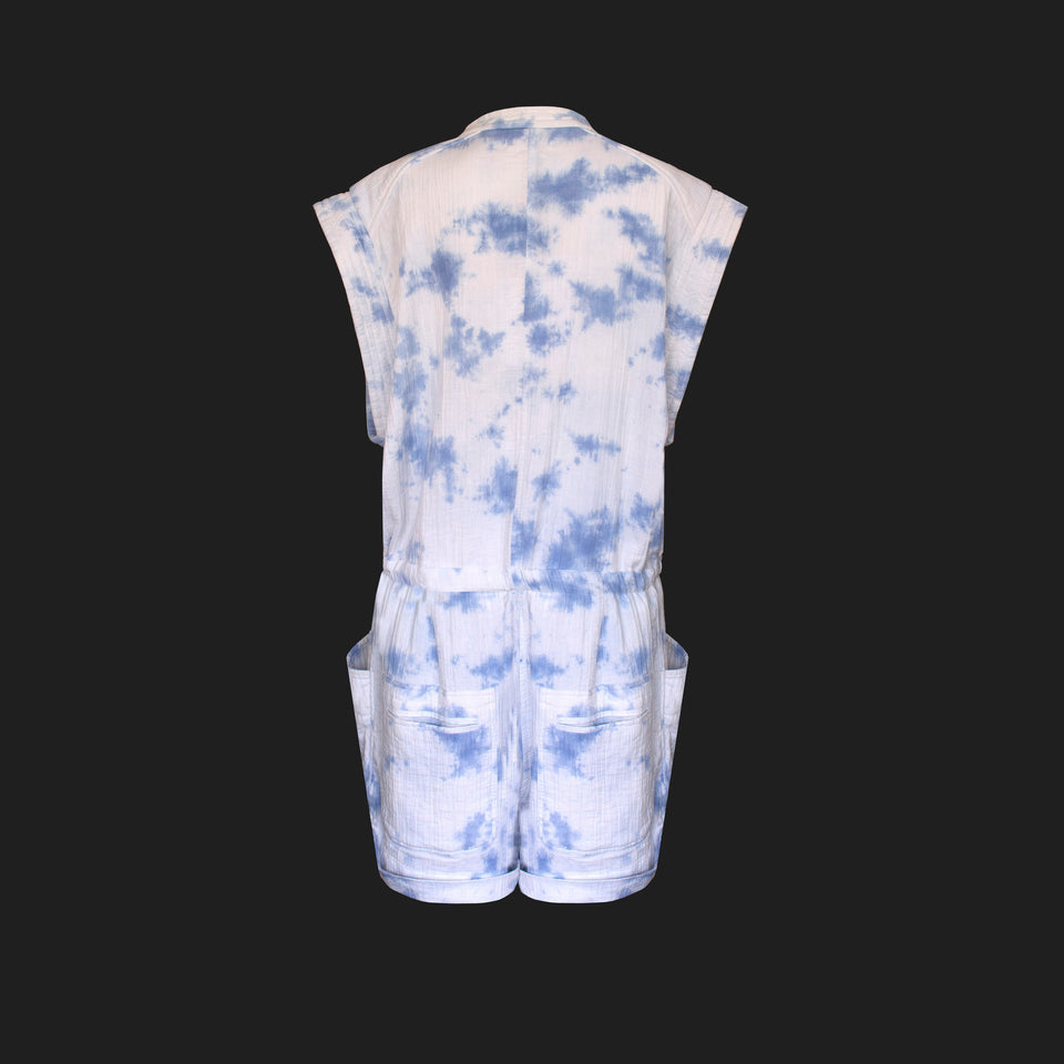 Isabel Marant - Tie Dye - Linen Jumpsuit