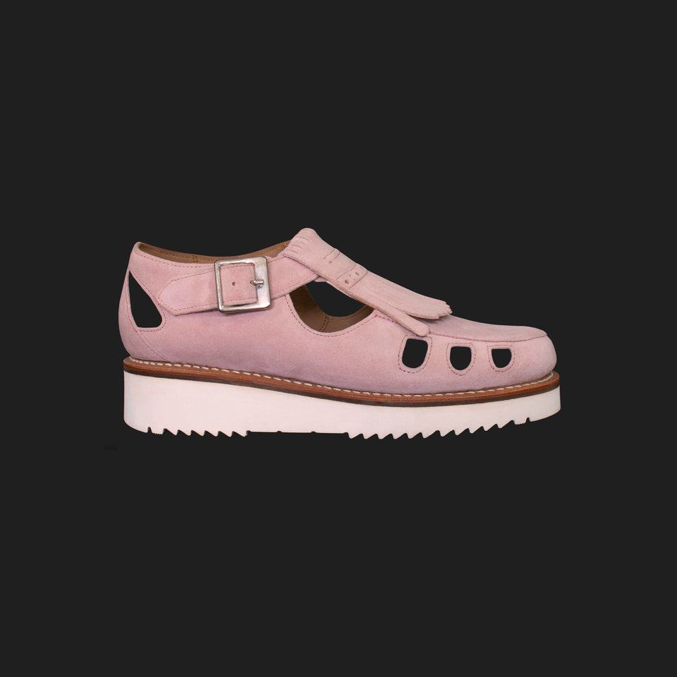 Grenson - ‘Ethel’ Suede Moccasins