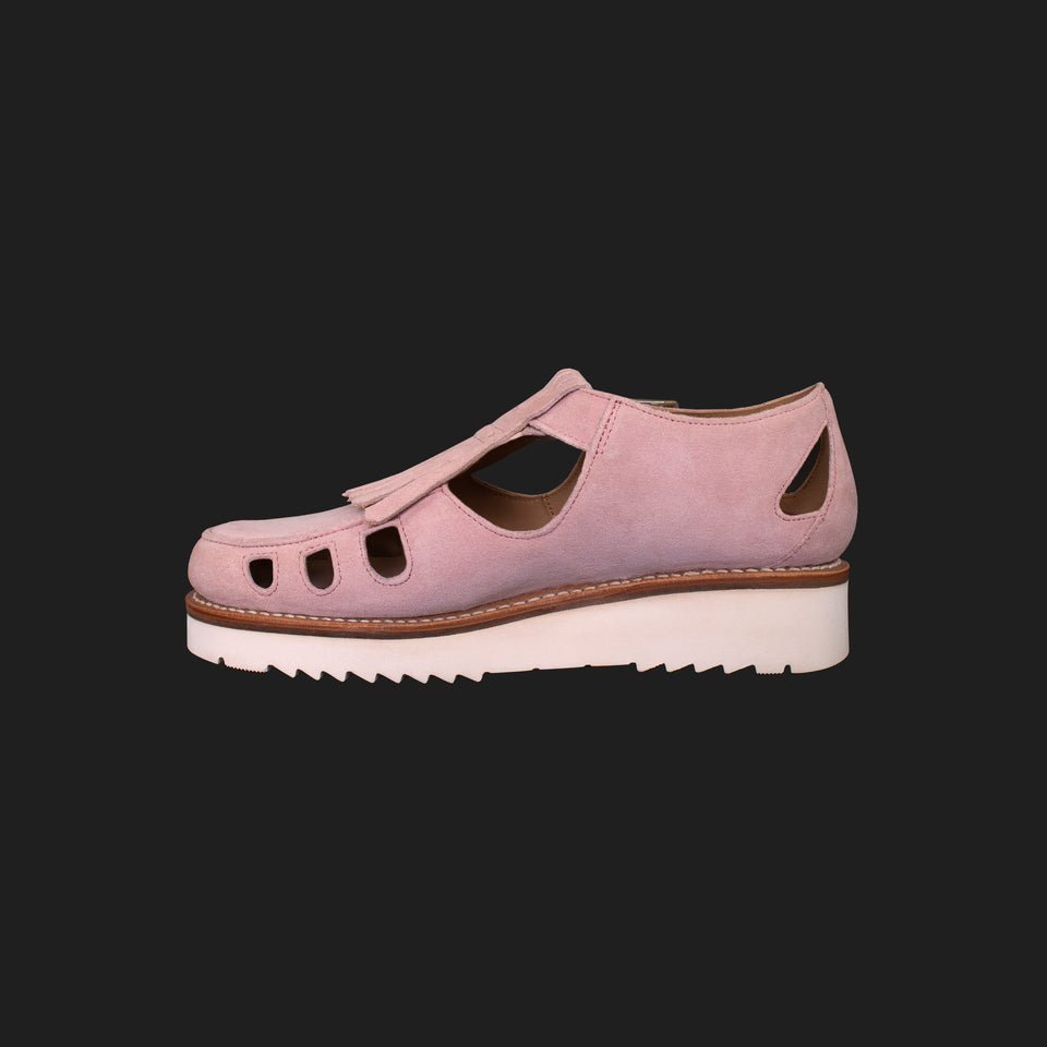 Grenson - ‘Ethel’ Suede Moccasins