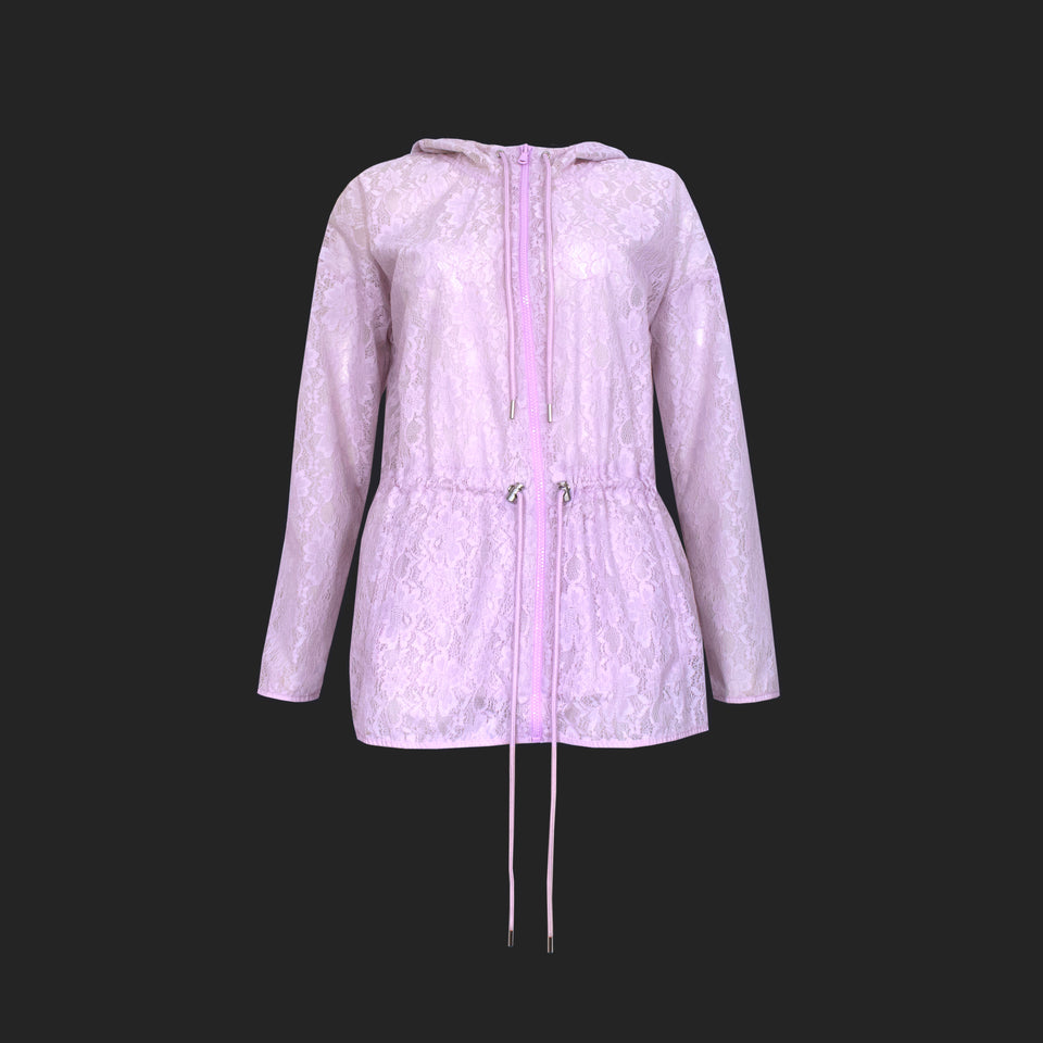 Sportmax Code - Coated Lace Rain Mac