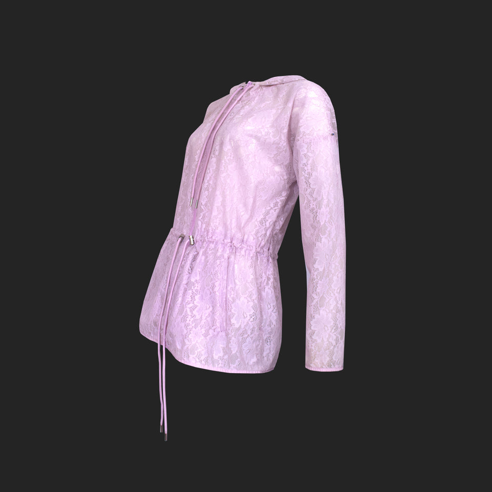 Sportmax Code - Coated Lace Rain Mac