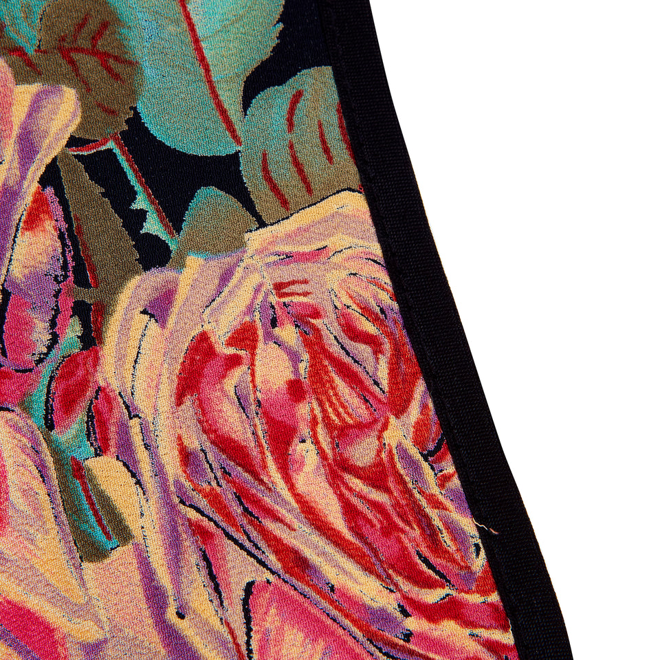 Radley Printed Floral Crepe Bolero - c.1970