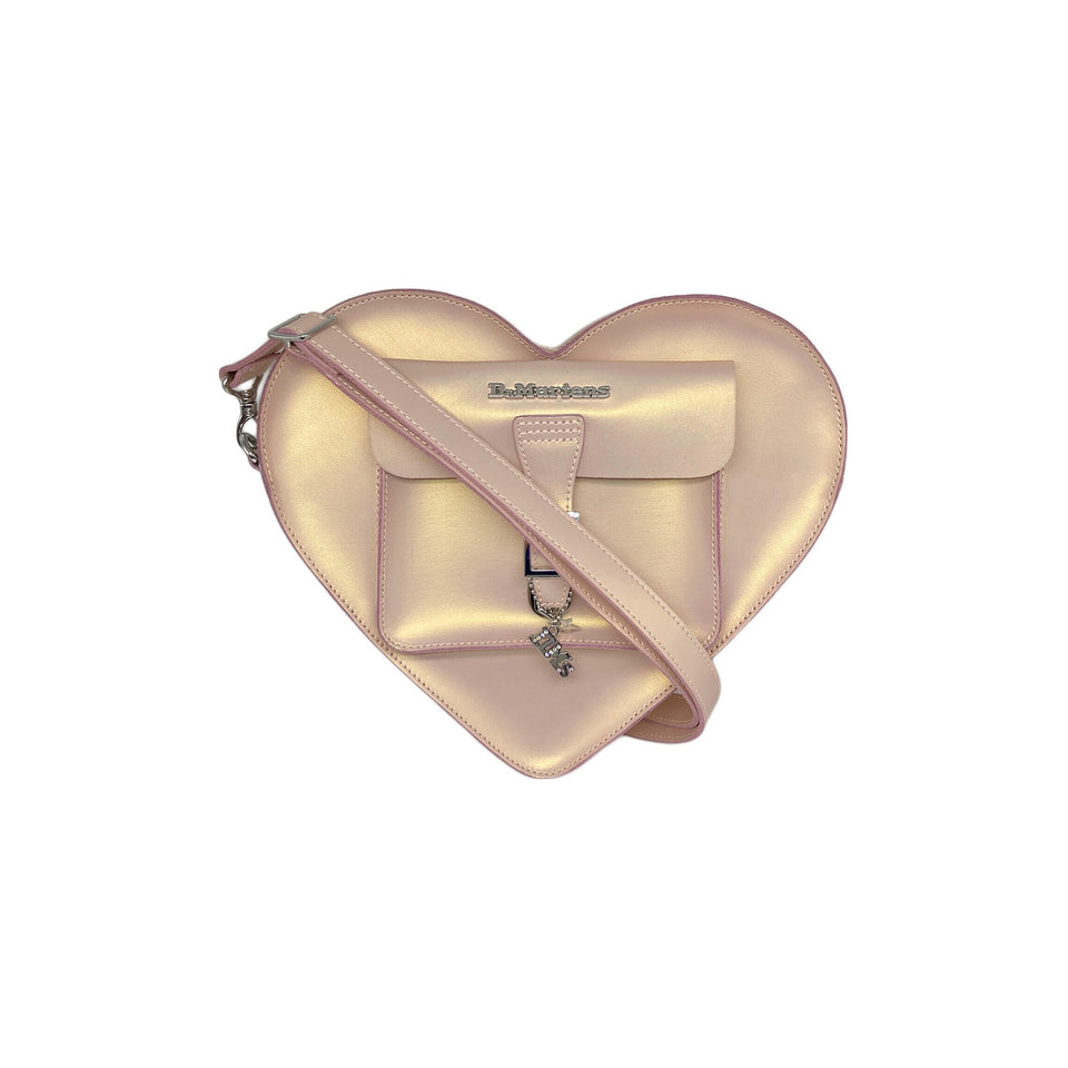 Dr. Martens - Iridescent Leather Heart Bag - Two-Way Backpack