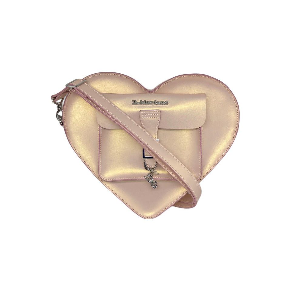Dr. Martens - Iridescent Leather Heart Bag - Two-Way Backpack