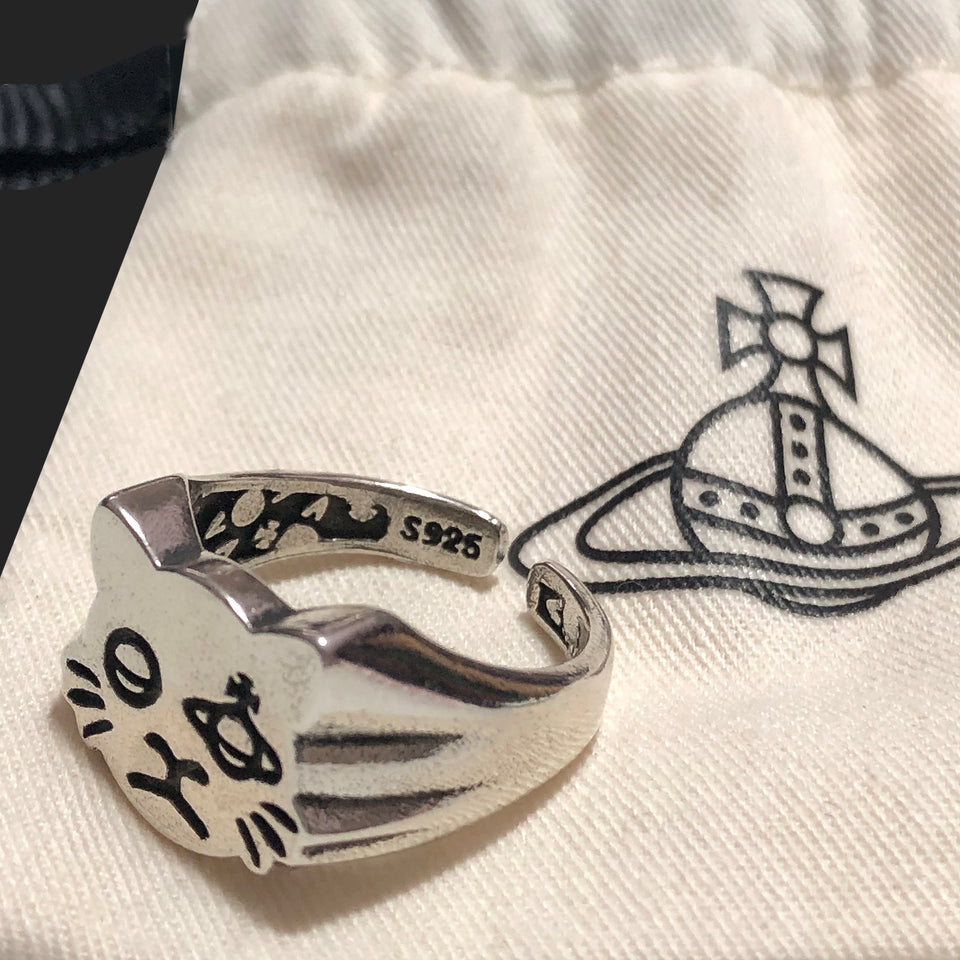 Vivienne Westwood - Cat Face Ring