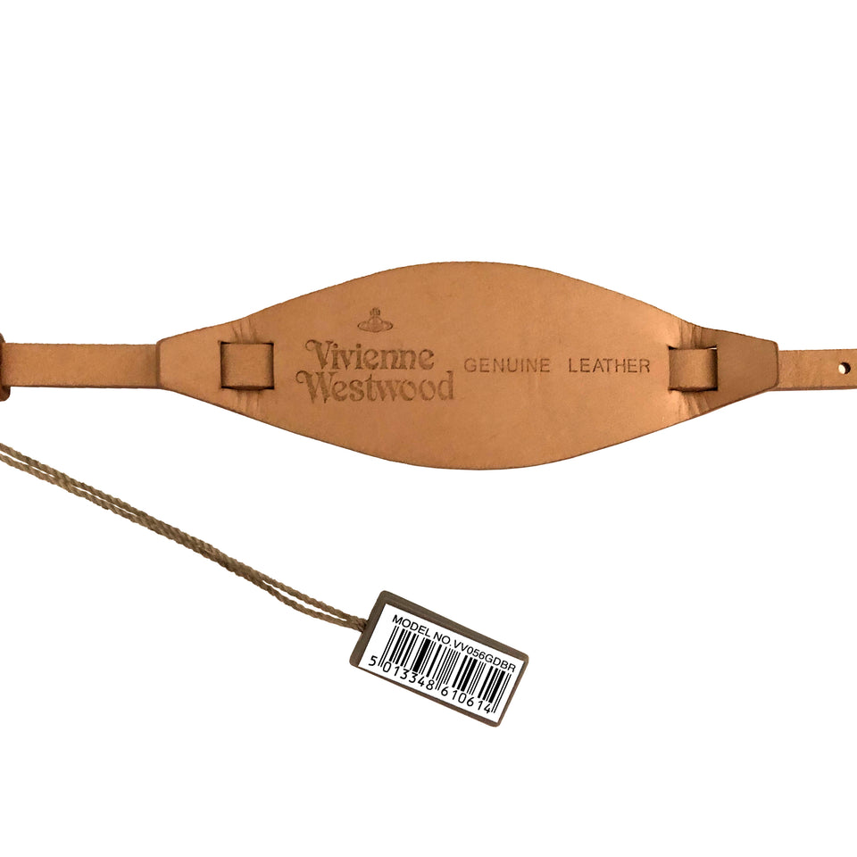 Vivienne Westwood - Leather & Gold Watch