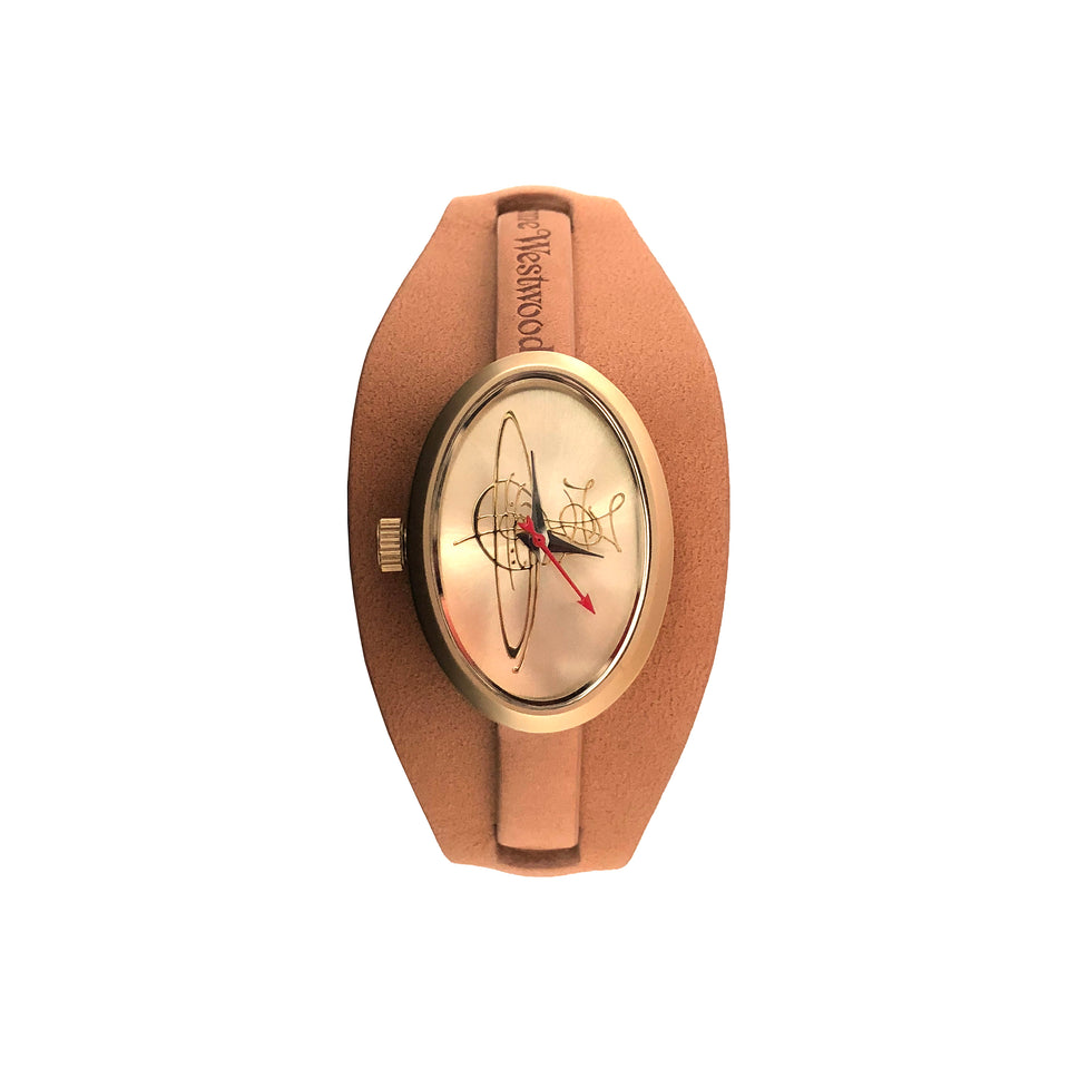Vivienne Westwood - Leather & Gold Watch