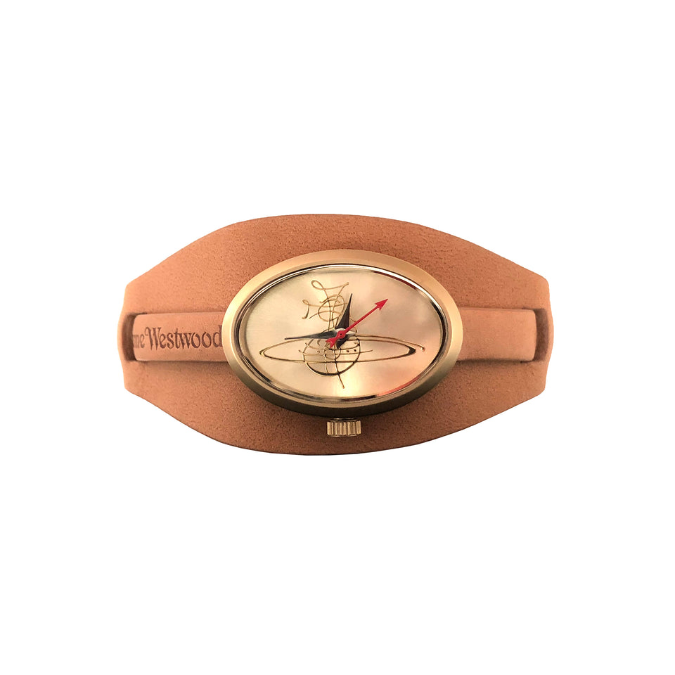 Vivienne Westwood - Leather & Gold Watch
