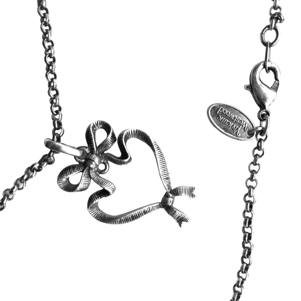 Vivienne Westwood - Heart Bow Chain - c.2000