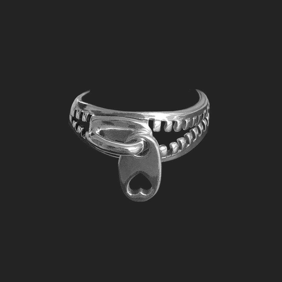 Silver - Zip Pull - Ring