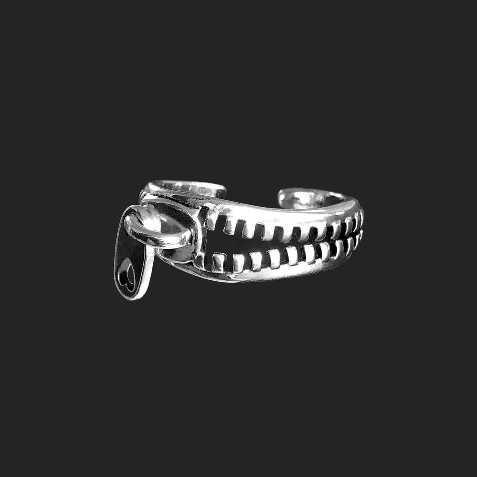 Silver - Zip Pull - Ring