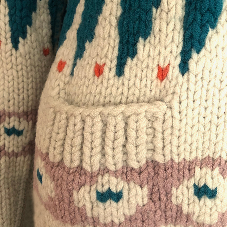 Cacharel - Chunky Knit - Wool Cardigan
