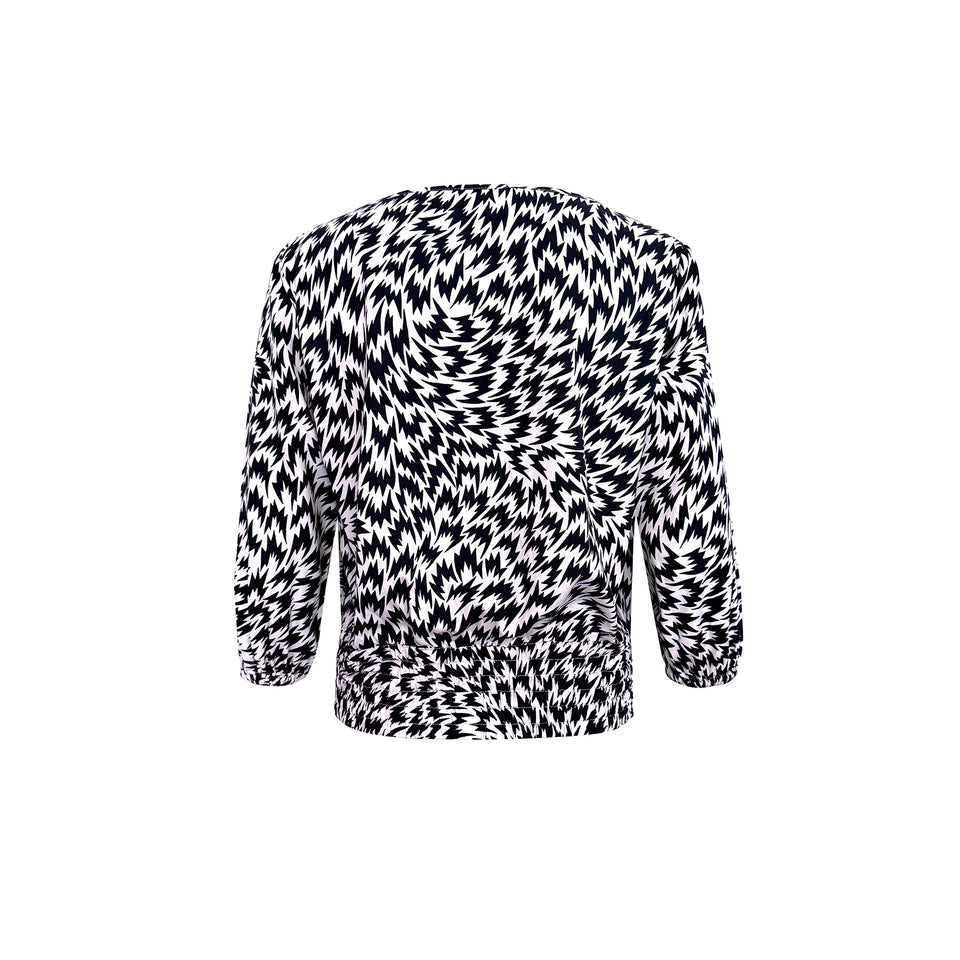 Eley Kishimoto - ‘Zap’ Print Top