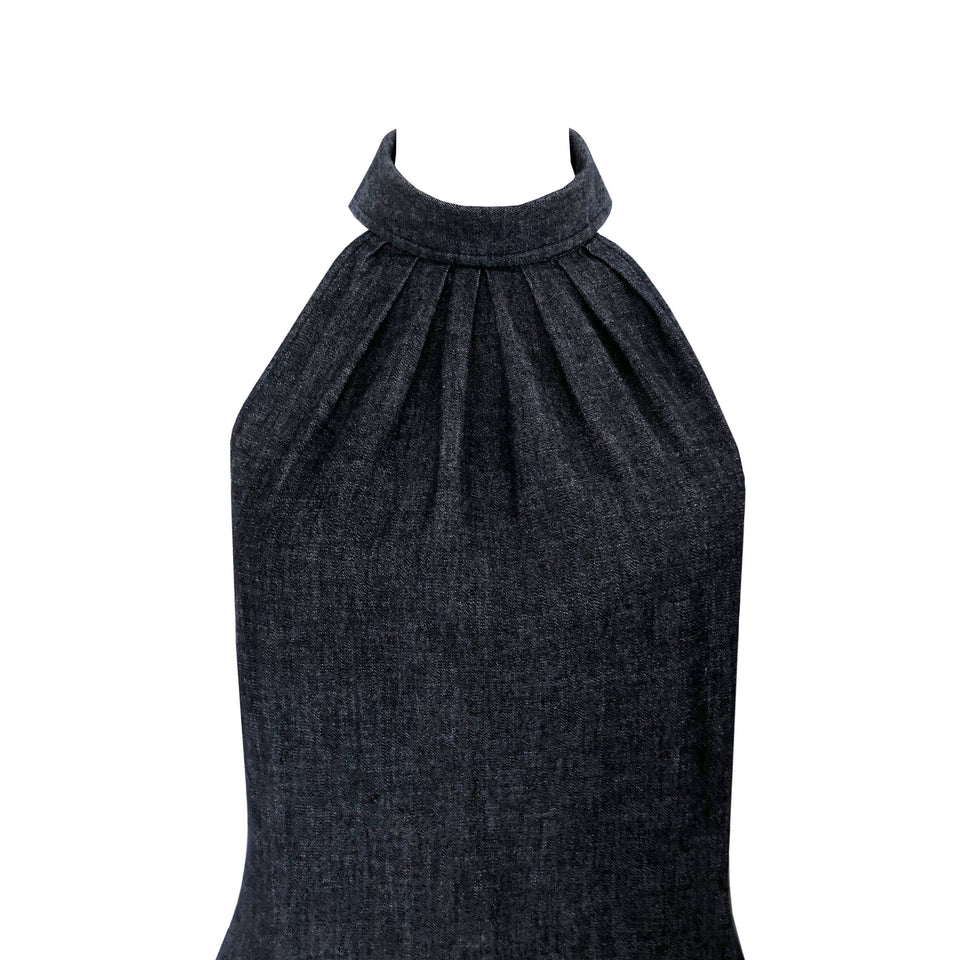 Moschino Jeans - Denim Halter Dress