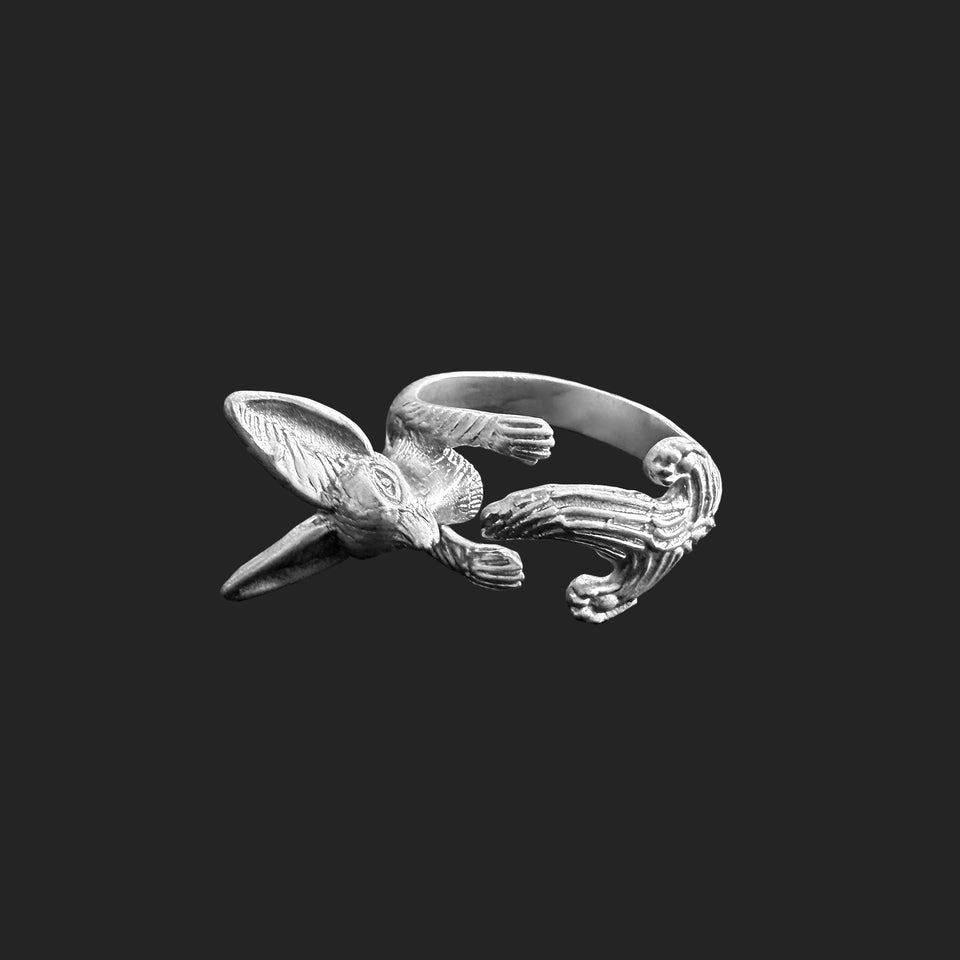 Fennec Fox - Two-Finger Ring