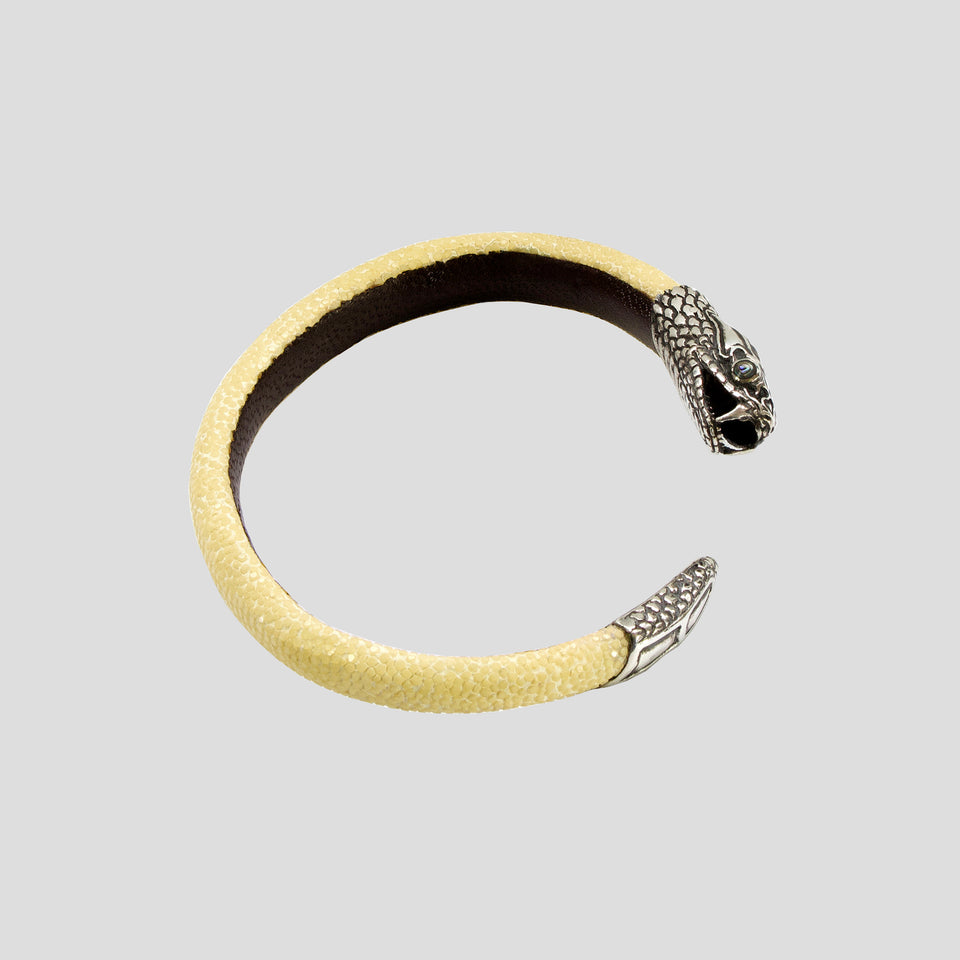 Lou Guerin - Snake Head Bracelet