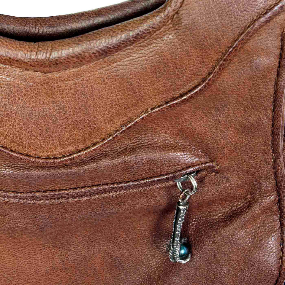 Lou Guerin - Leather Cross-Back Bag