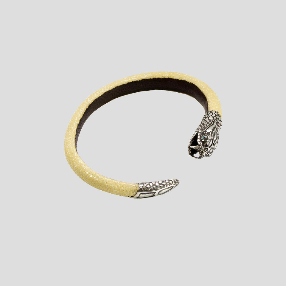 Lou Guerin - Snake Head Bracelet