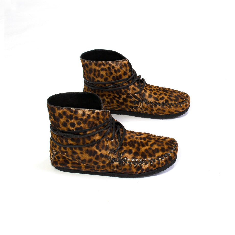 Isabel Marant - Leopard Moccasin Boots